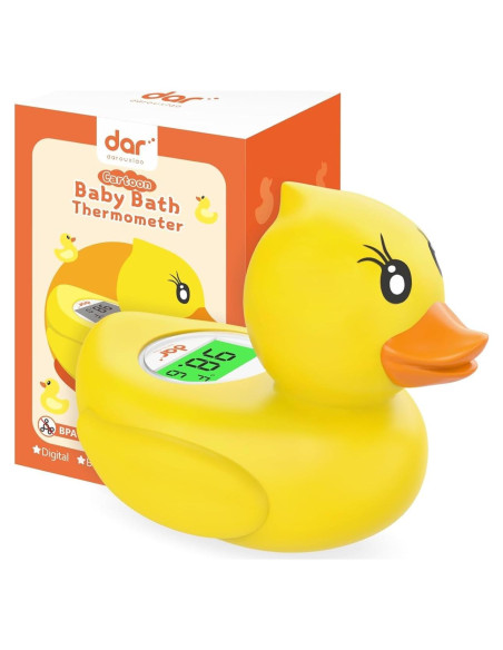 Termómetro de baño digital para bebés Dar Darouxiao - Pato Flotante
