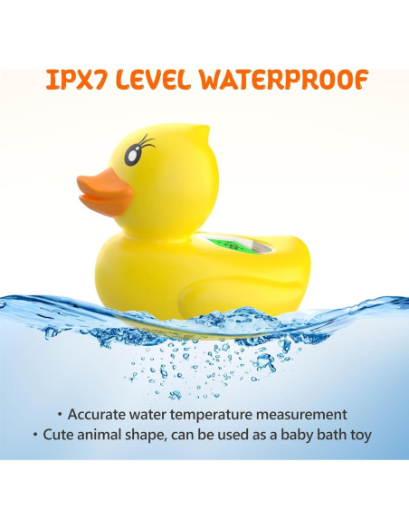 Termómetro de baño digital para bebés Dar Darouxiao - Pato Flotante