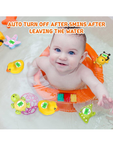 Termómetro de baño digital para bebés Dar Darouxiao - Pato Flotante