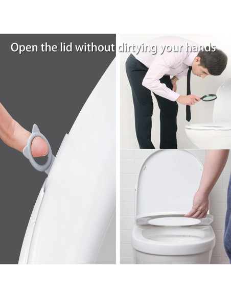 10 Elevadores de Asiento de Inodoro Toosunny - Silicona 5 Colores