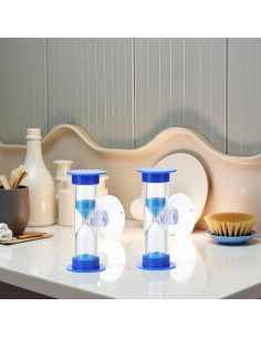 Temporizadores de Arena Azul 2 Minutos Fansoftiks con Ventosa 2