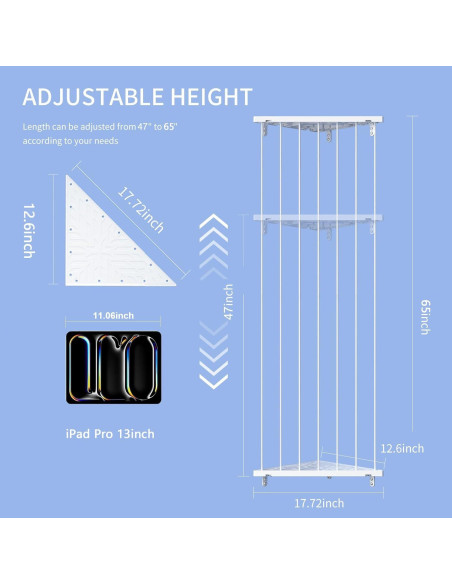 Organizador de Juguetes Befayoo - Almacenamiento de Peluches Blanco Organizador de Juguetes Befayoo - Almacenamiento de Peluches Blanco