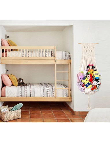 Hamaca de Peluches Colgante Amdermi 139.7-152.4 cm Crema