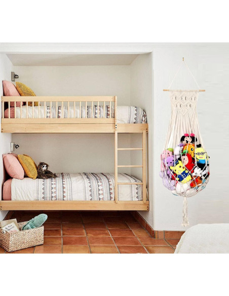 Hamaca de Peluches Colgante Amdermi 139.7-152.4 cm Crema