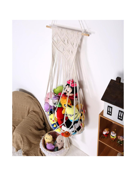 Hamaca de Peluches Colgante Amdermi 139.7-152.4 cm Crema