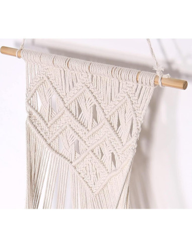 Hamaca de Peluches Colgante Amdermi 139.7-152.4 cm Crema