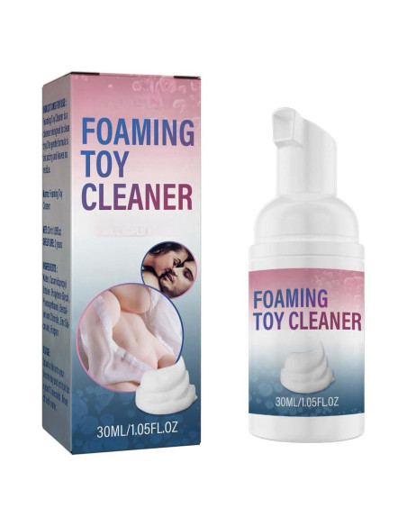 Limpiador Espumoso para Juguetes Adultos Fresh 30ml - Suave y Efectivo