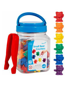 Contadores de Osos Pequeños edxeducation - Set de 60 - Matemáticas
