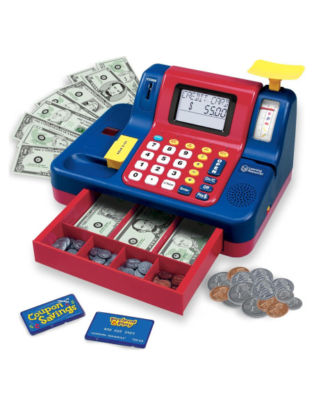 Caja Registradora Hablante Recursos de Aprendizaje 73 Piezas