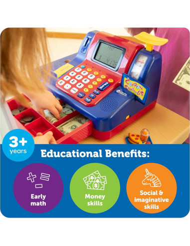 Caja Registradora Hablante Recursos de Aprendizaje 73 Piezas