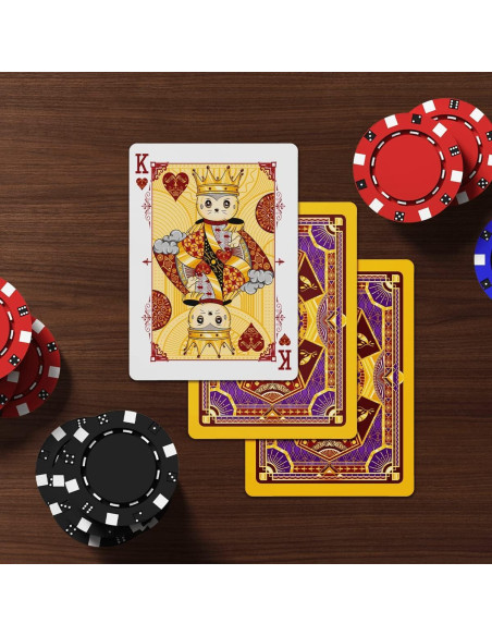 Baraja de Cartas para Gatos HAAKUN - Juego de Mesa 9.4x6.9 cm Baraja de Cartas para Gatos HAAKUN - Juego de Mesa 9.4x6.9 cm