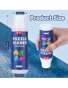 Pegamento para Rompecabezas Lemeitu 120ml PVA No Tóxico 2