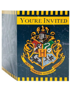 Invitaciones de Fiesta Harry Potter - 8 Unidades - Unique Party Favors 2