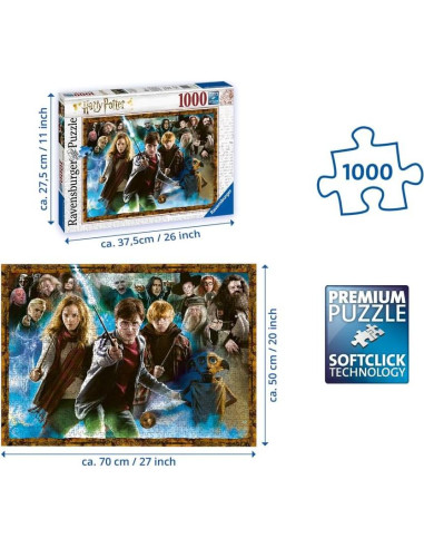 Rompecabezas Ravensburger Harry Potter 1000 Piezas Adultos