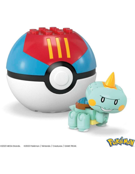 Juguete de Construcción MEGA Pokémon Chewtle en Pokeball