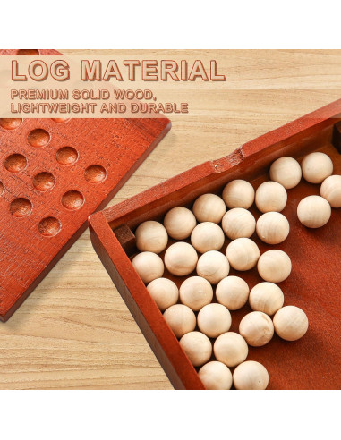 Juego de mesa de madera mini para viajar - Zhejiang Xinni MBS-027