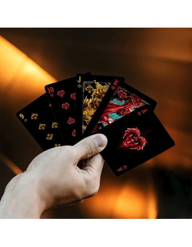 Baraja de Cartas Dragón HAAKUN - Juego de Póker y Más