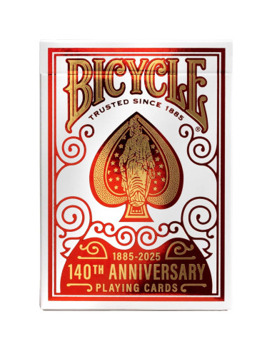 Baraja de Jugar Bicycle 140 Aniversario Edición Especial