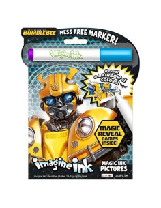 Libro para Colorear Bumblebee Imagine Ink | 24 Páginas | Licencia Oficial