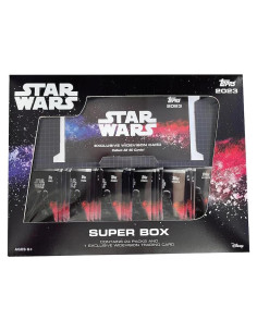 Caja Super Hobby Topps Star Wars 2023 - 24 Paquetes + Tarjeta Exclusiva