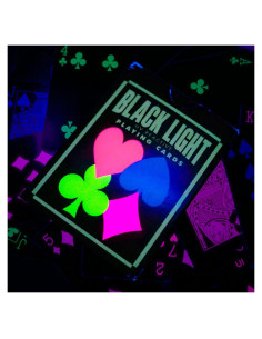 Cartas de Juego UV Neón Island Dogs - Baraja Brillante 101 Piezas