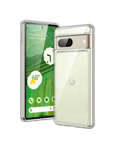 Funda JETech para Google Pixel 7, Bumper Transparente Resistente