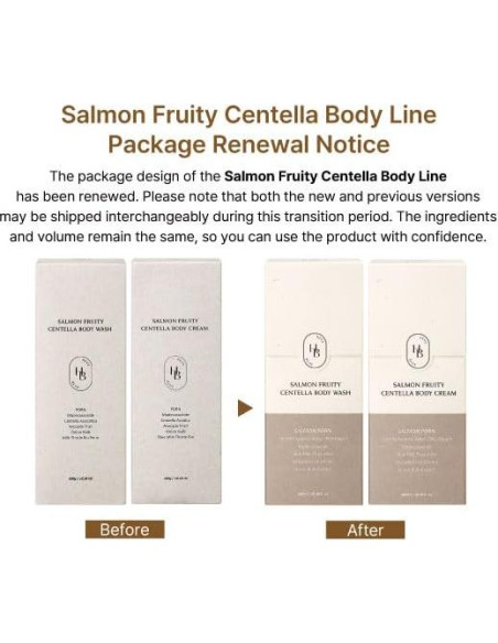 Jabón Corporal Hipoalergénico Centella Frutal Salmón 348g