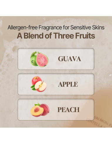 Jabón Corporal Hipoalergénico Centella Frutal Salmón 348g