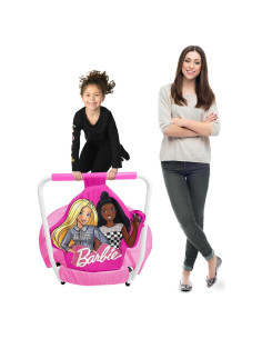 Trampolín Interior Barbie Corazones 81 cm para Niños
