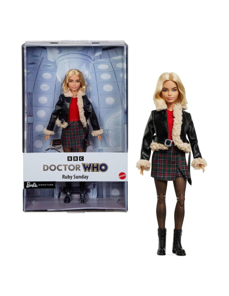Muñeca Barbie Ruby Sunday Doctor Who 14 Temporada 20x33cm