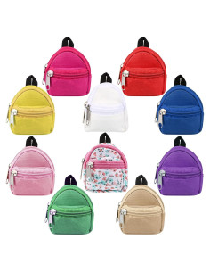 Mochilas para Muñecas Skylety - 10 Pcs Mini Accesorios