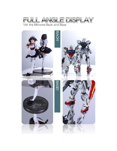 Caja de Exhibición Acrílica Cooltaku 20x20x30 cm con Puerta Magnética