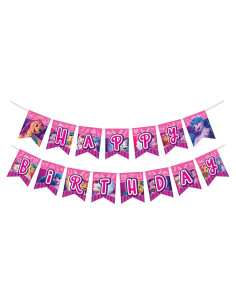 Banderín de Cumpleaños My Little Pony - Decoración de Fiesta