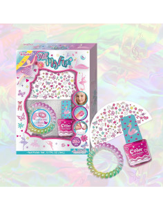 Juego de Maquillaje para Niños Tokidas Set Esmalte y Accesorios 2