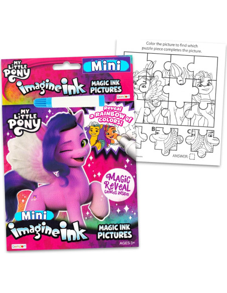 Conjunto de Pintura con Agua My Little Pony - Libro y Pincel