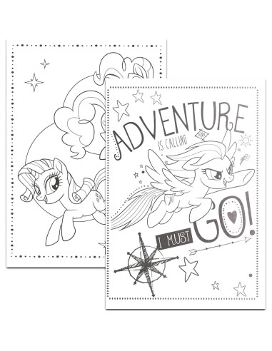 Conjunto de Pintura con Agua My Little Pony - Libro y Pincel