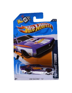 Hot Wheels 2012 '70 Ford Torino Púrpura 1:64 Mattel