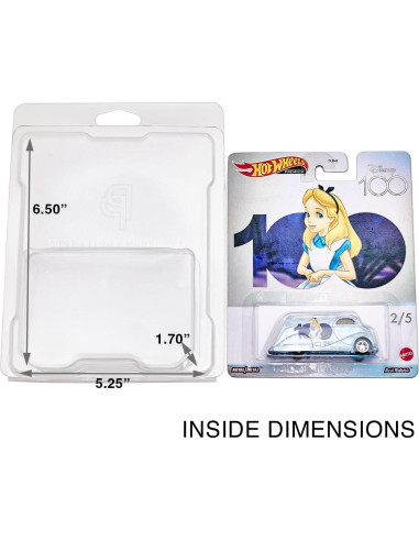 Funda Protectora Platinum Protectors para Hot Wheels Premium - 50 Unidades