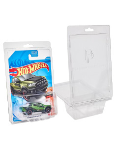 Funda Protectora Clamshell Platinum Protectors para Hot Wheels - 50 Piezas