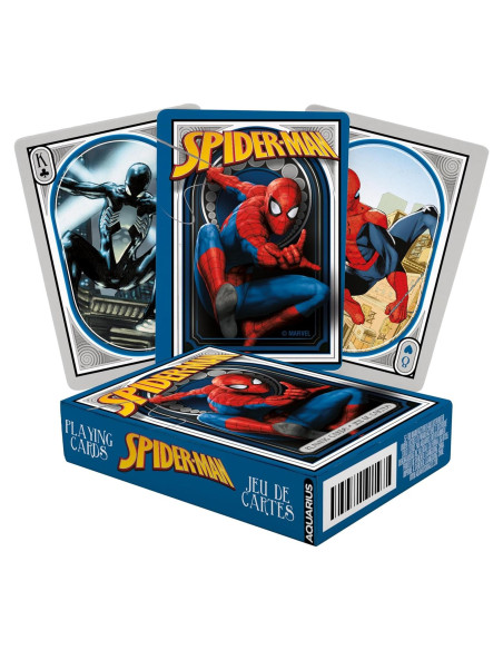 Baraja de Juego Spider-Man AQUARIUS - 54 Cartas Temáticas