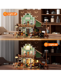 Set de Ladrillos de Construcción FUNWHOLE 1895 Piezas Oeste 2