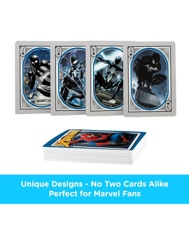 Baraja de Juego Spider-Man AQUARIUS - 54 Cartas Temáticas
