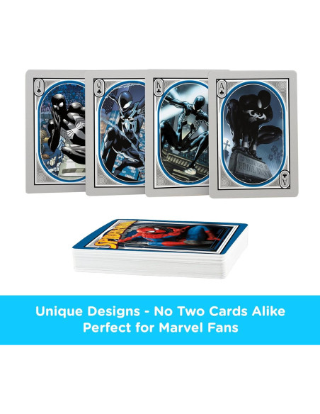 Baraja de Juego Spider-Man AQUARIUS - 54 Cartas Temáticas
