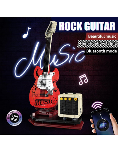 Juego de Construcción de Guitarra DIY Bluetooth XYDongtong
