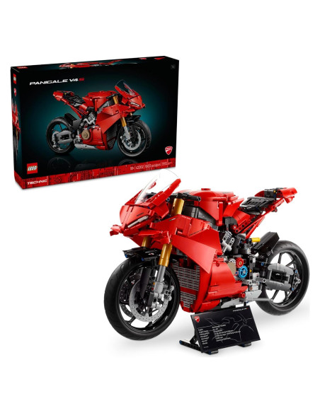 LEGO Technic Ducati Panigale V4 S Motocicleta 1603 Piezas LEGO Technic Ducati Panigale V4 S Motocicleta 1603 Piezas