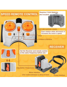 Kit de Motor 10 en 1 TIANREN para Lego Technic - Potente y Multifuncional 2