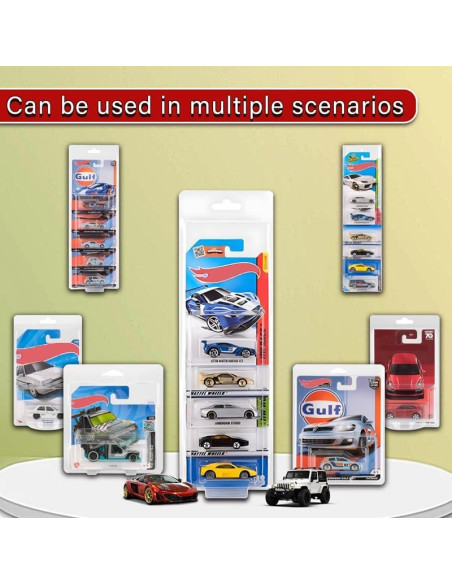 6 Estuches Protectores para Hot Wheels - Ruianqipei - Premium