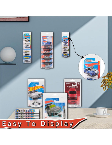 6 Estuches Protectores para Hot Wheels - Ruianqipei - Premium