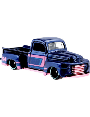 Hot Wheels Perla y Cromo 2022 Ford F1 Diecast 1:5