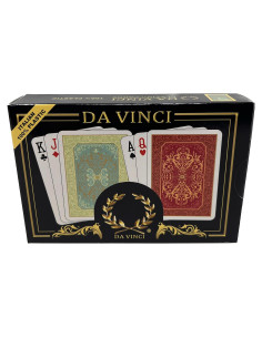 Barajas de Juego DA VINCI Persiano 100% Plástico Set 2
